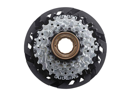 Shimano TZ510 6 Spd Freewheel Silver 14-28t 
