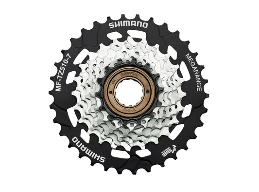 Shimano TZ510 7 Spd Freewheel Silver 14-28t