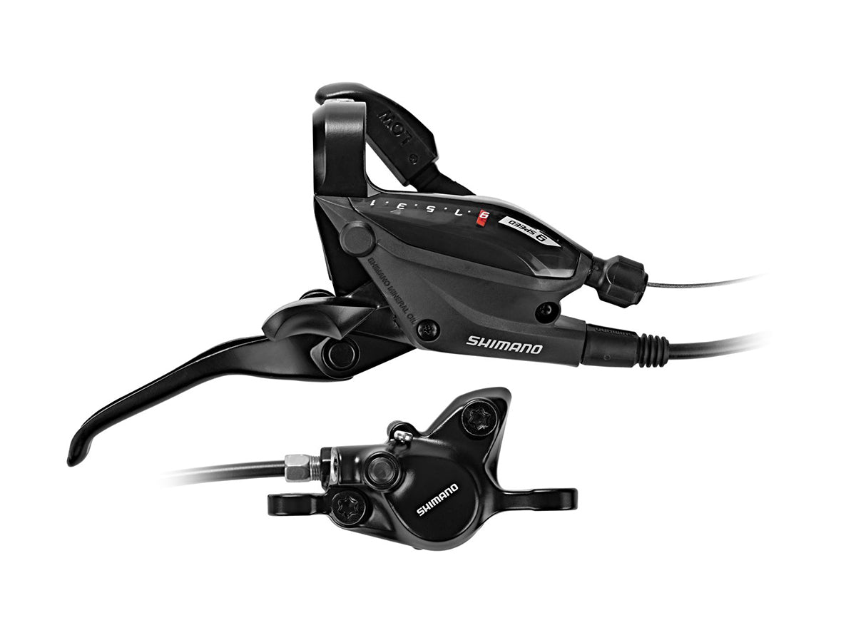 Shimano Altus BR-EF505 Disc Brake - Rear - Black Black  