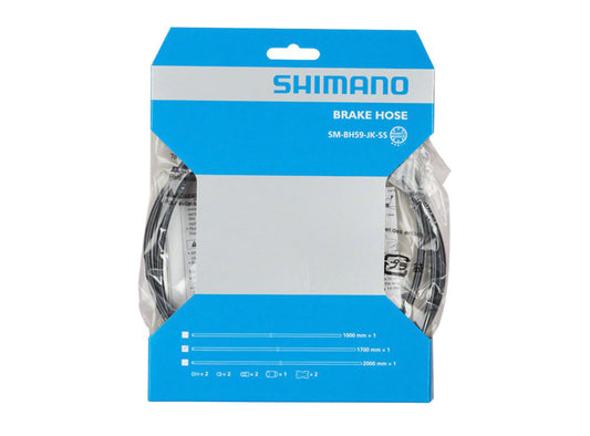 Shimano BH59-JK-SS Disc Brake Hose Kit - Ultegra RS685/RS785 Black 1700mm 