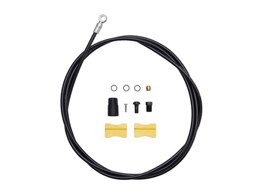 Shimano BH90-SBLS Disc Brake Hose Kit - Saint M820 Black 1700mm NLM 