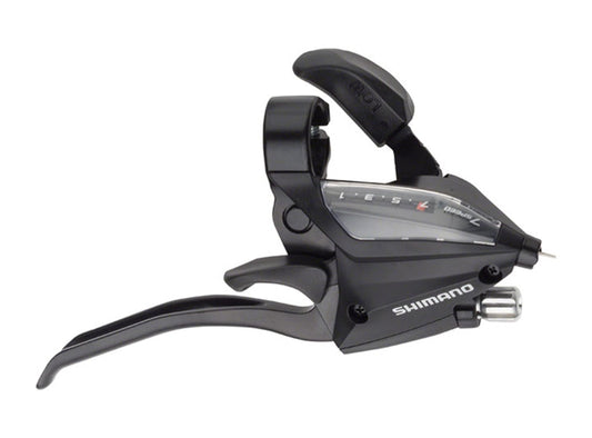 Shimano EF500 7 Spd Right Brake/Shift Lever Black Right Hand - Rear - Without Power Modulator 