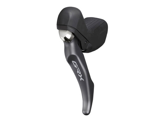 Shimano RX810 GRX 11 Spd Double STI Shifter Black Left Hand - Front 