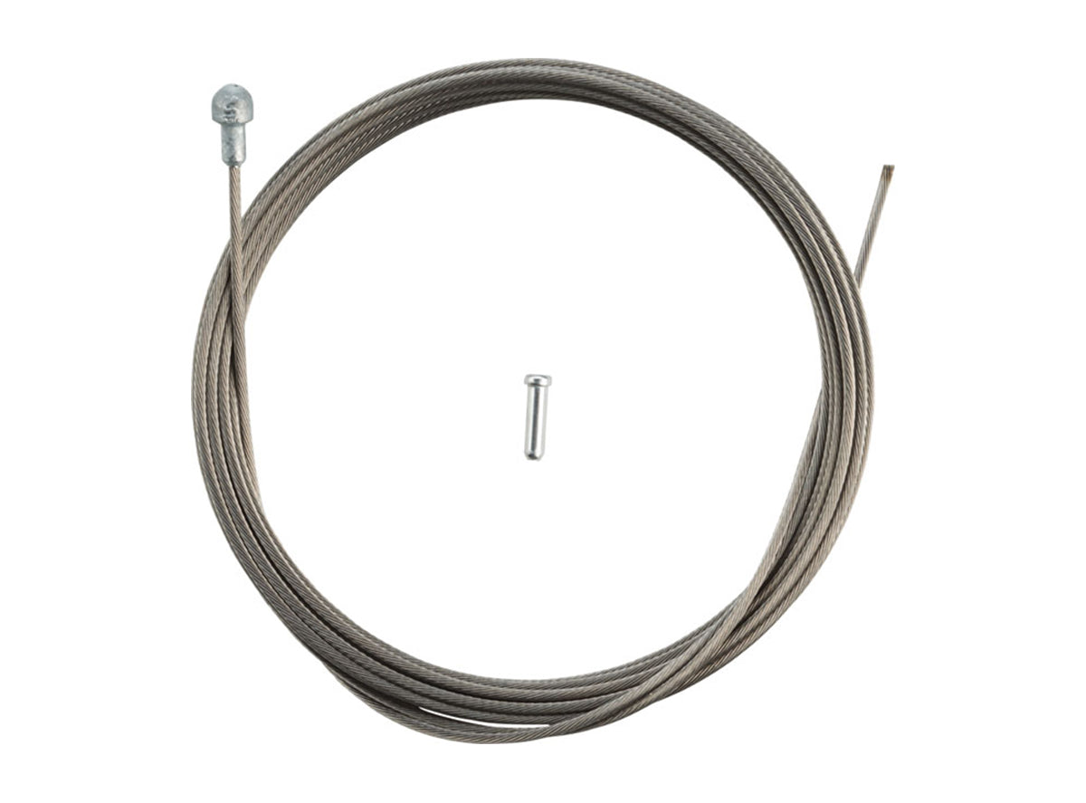 Shimano Stainless Tandem Road Brake Cable - 1.6 x 3500mm Silver 1.6 x 3500mm 