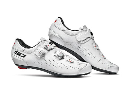 Sidi Genius 10 Road Shoe - Womens - White-White