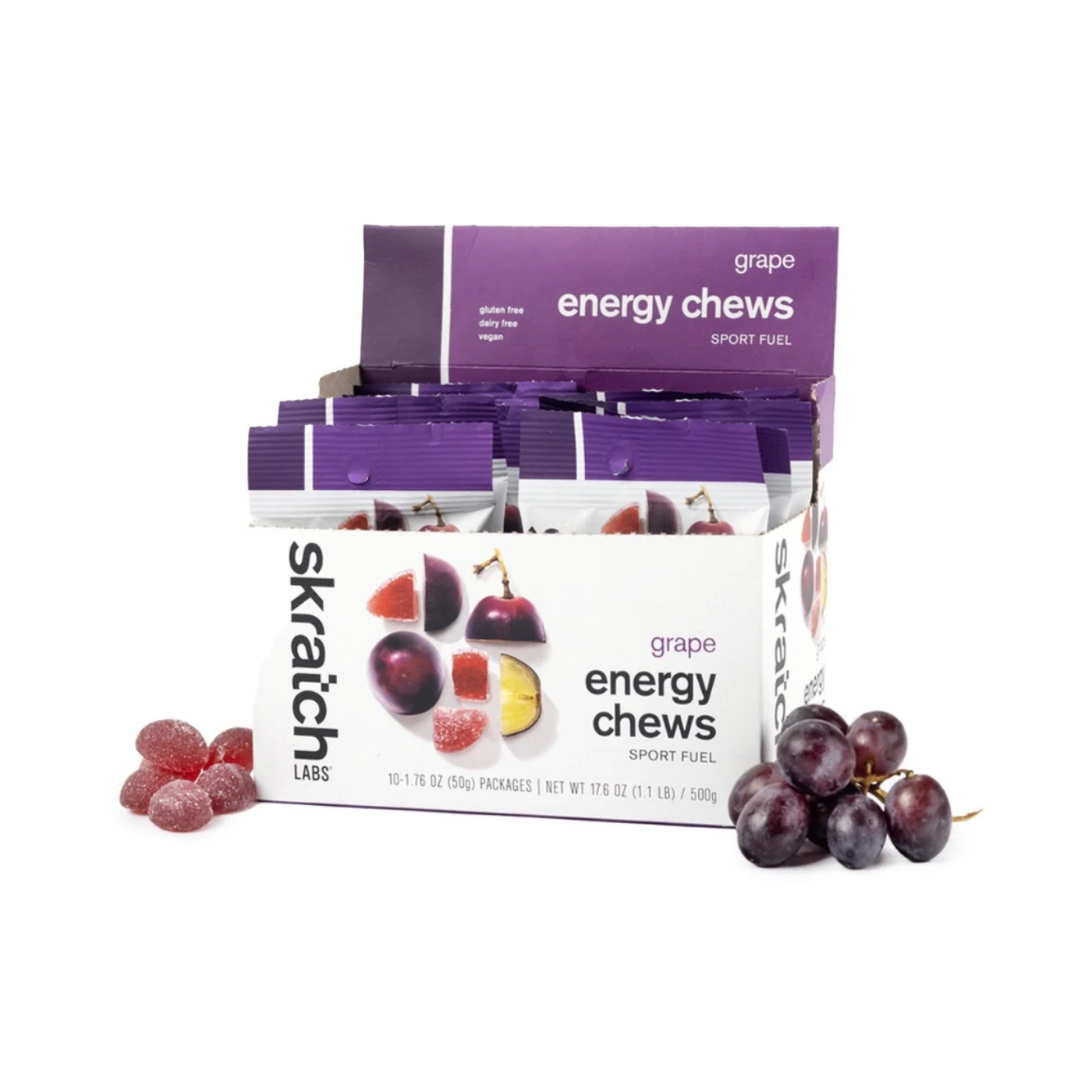 Skratch Labs Sport Energy Chews - Grape