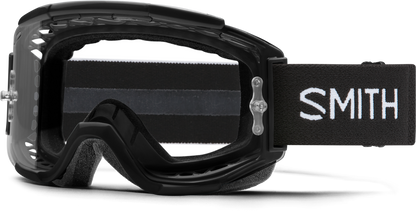 Smith Squad MTB Goggle - Black Black Clear Anti-Fog Lens 