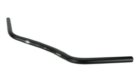 Soma Clarence Alloy Handlebar - Black Black 31.8mm - 670mm 