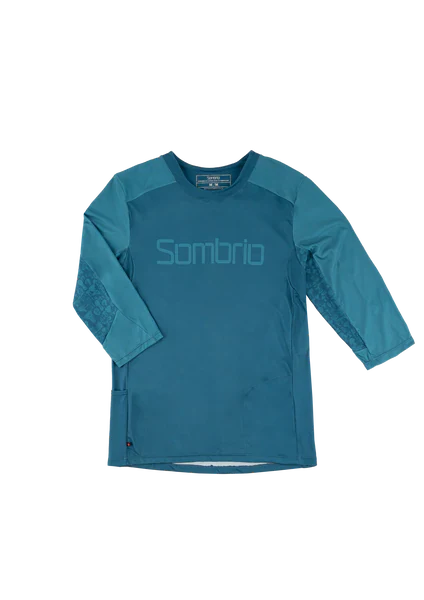 Sombrio Altitude 2 Long Sleeve MTB Jersey - Boreal Blue-Midnight Blue Boreal Blue - Midnight Blue X-Small 