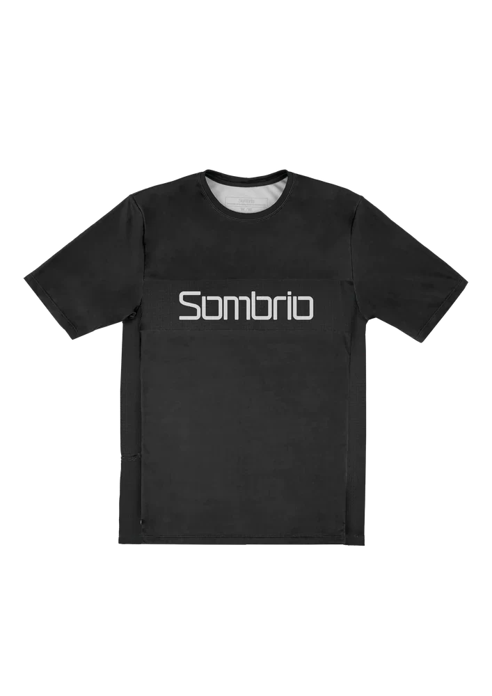 Sombrio Disturb Short Sleeve MTB Jersey - Black Black Small 