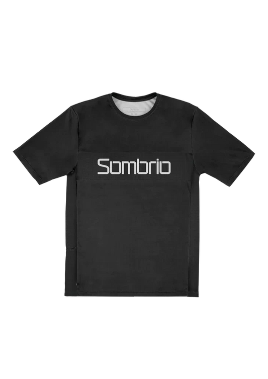 Sombrio Disturb Short Sleeve MTB Jersey - Black Black Small 