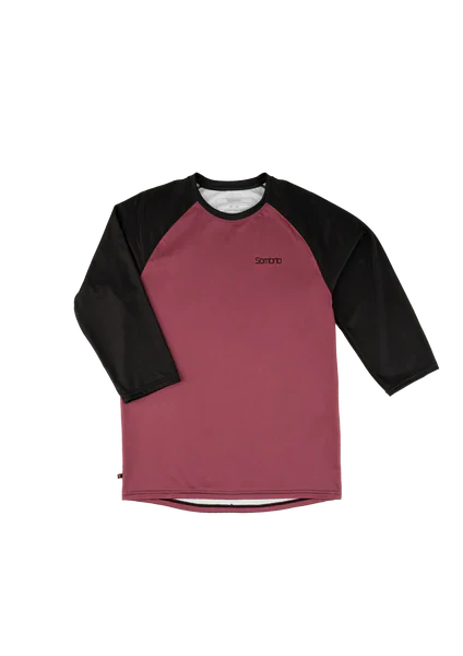 Sombrio Mayhem 2 Long Sleeve MTB Jersey - After Ride Wine After Ride Wine Small 