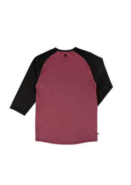 Sombrio Mayhem 2 Long Sleeve MTB Jersey - After Ride Wine