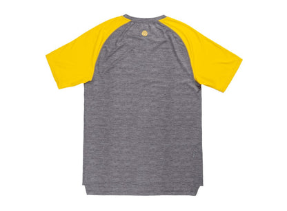 Sombrio Ridgeline Short Sleeve MTB Jersey - Mustard & Heather Gray - 2021