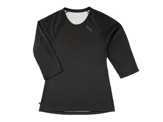 Sombrio Spruce 2 3/4 Sleeve MTB Jersey - Womens - Black