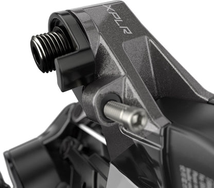 SRAM Force XPLR AXS D2 12 Spd Rear Derailleur - Unicorn Gray-Laser Foil