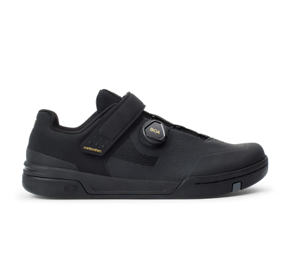 Crank Brothers Stamp BOA MTB Shoe - Black-Gold-Black