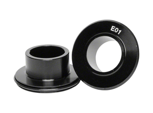 Stans No Tubes Neo Disc 15mm TA Caps Black Pair 