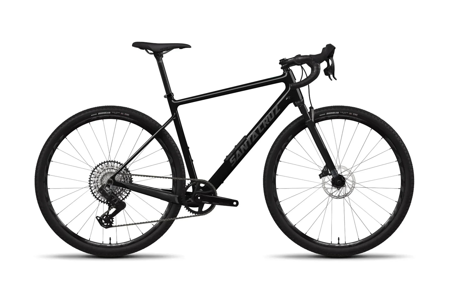 Santa Cruz Stigmata CC 700c - Rival 1x AXS Rudy - Gloss Black Sparkle - Ex-Display