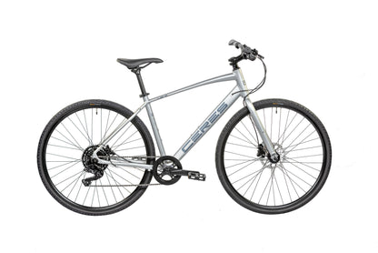 Ceres UB2 700c 9 Spd Hybrid MTB Bike - Gray - 2021 Gray Small 