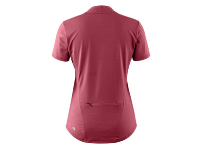 Sugoi Ard Short Sleeve Jersey - Womens - Cherry Blossom Red