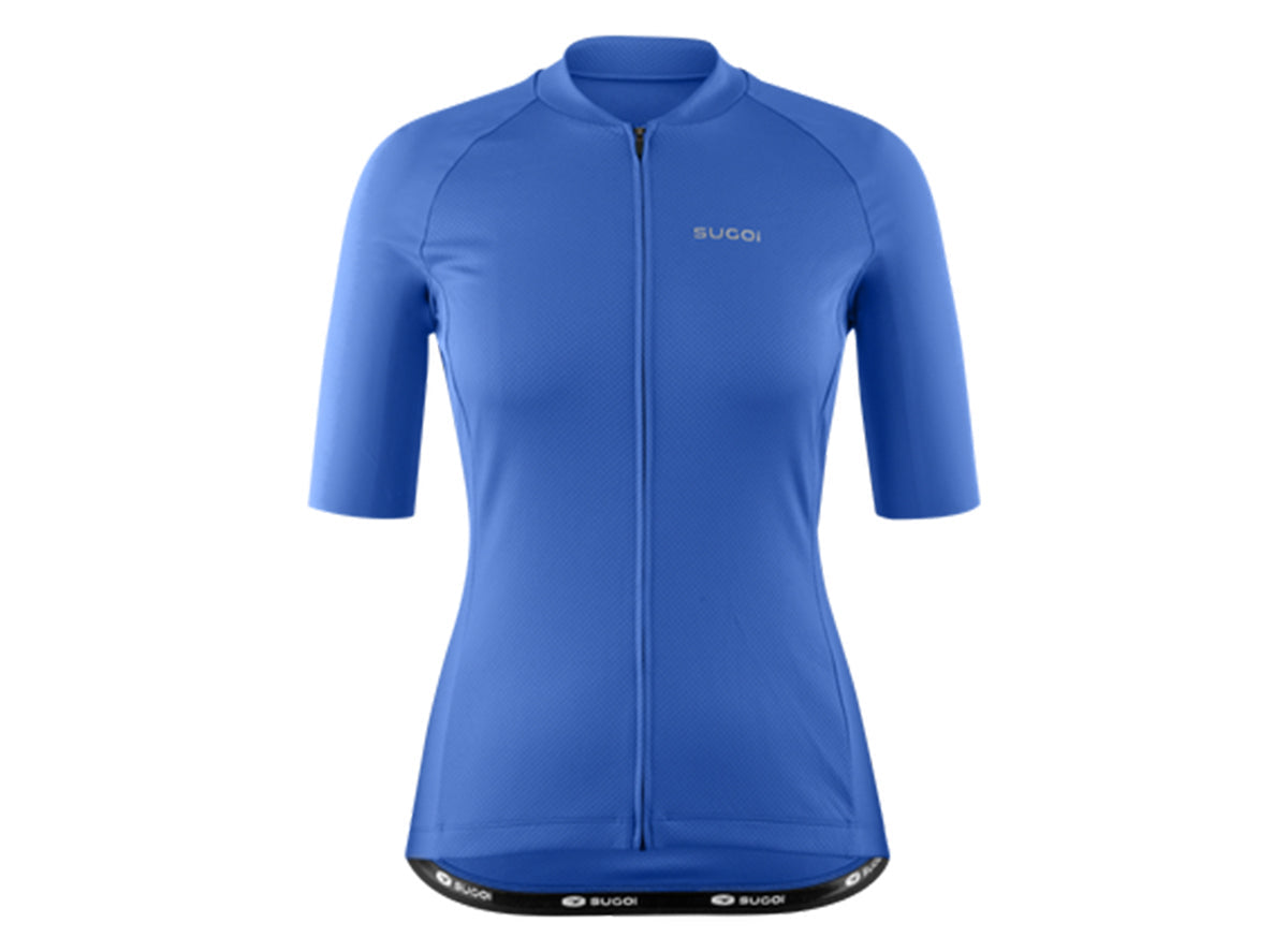 Sugoi Essence 2 Short Sleeve Jersey - Womens - Dynamic Blue Dynamic Blue X-Small 