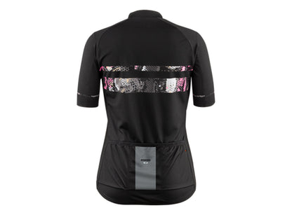 Sugoi Evolution Zap 2 Short Sleeve Jersey - Womens - Black-Snake