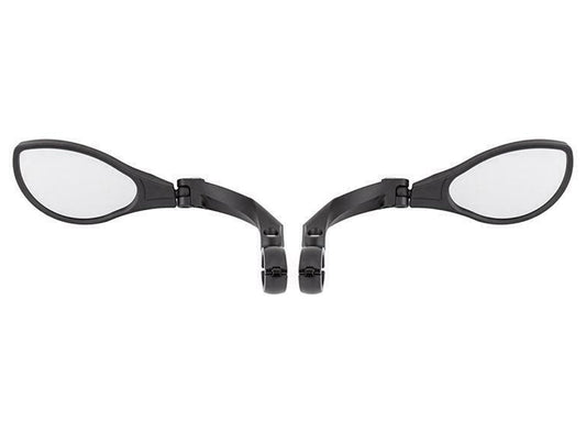 Sunlite High Impact HD Clamp On Mirror - Set Black Pair 