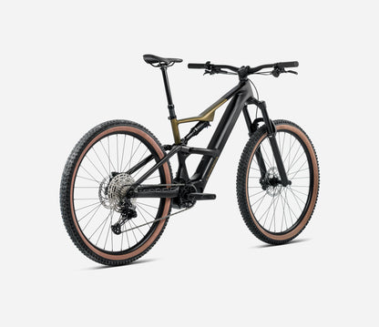Orbea Rise SL H30 29 20mph - Diamond Black-Splash Olive Green - 2026