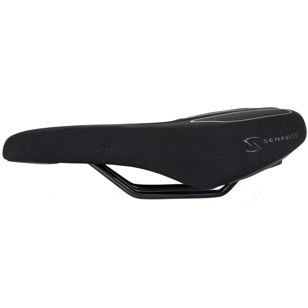 Serfas TBM-40L Tailbones Memory Foam Lycra Dual Density Saddle