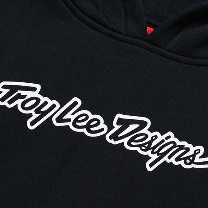 Troy Lee Designs Pullover Hoodie - Womens - Signature - Black