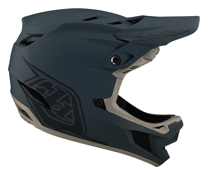 Troy Lee Designs D4 Composite Full Face Helmet - Stealth - Gray