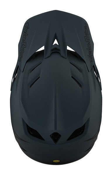 Troy Lee Designs D4 Composite Full Face Helmet - Stealth - Gray
