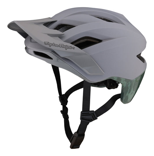 Troy Lee Designs Flowline SE MTB Helmet with MIPS - Radian Camo - Gray-Army Green - 2023