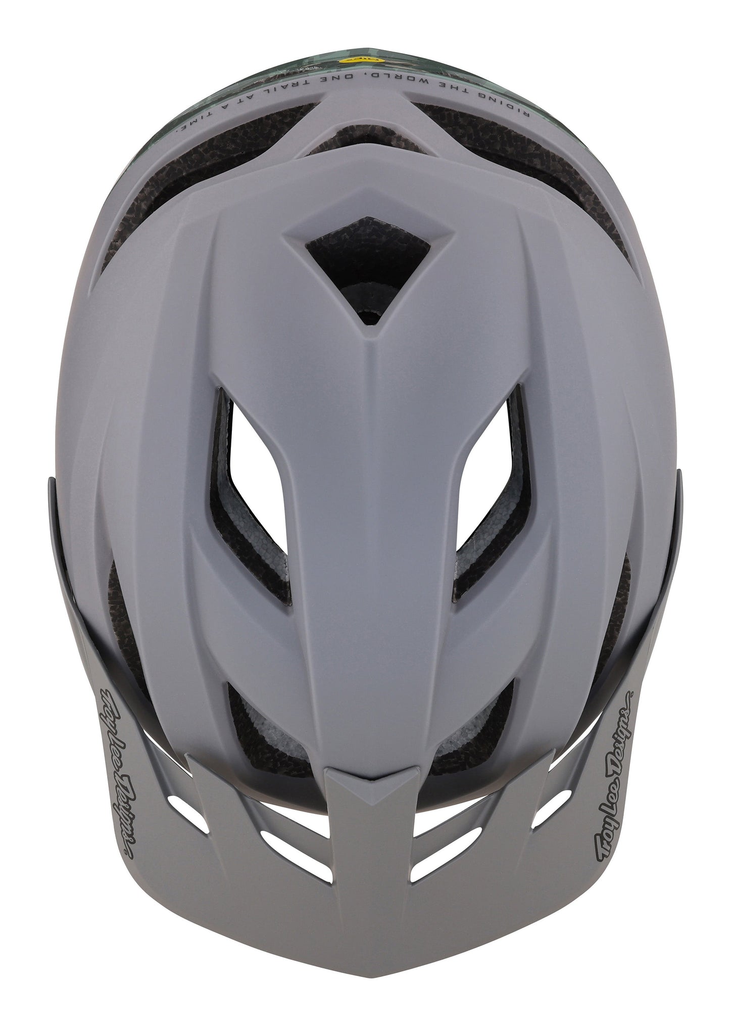 Troy Lee Designs Flowline SE MTB Helmet with MIPS - Radian Camo - Gray-Army Green - 2023