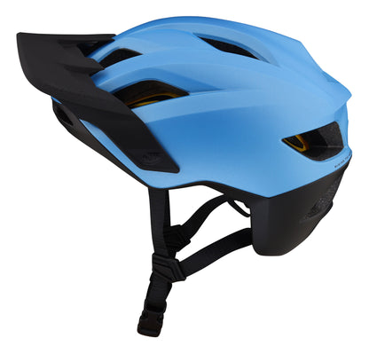 Troy Lee Designs Flowline MTB Helmet with MIPS - Orbit - Oasis Blue-Black - 2023