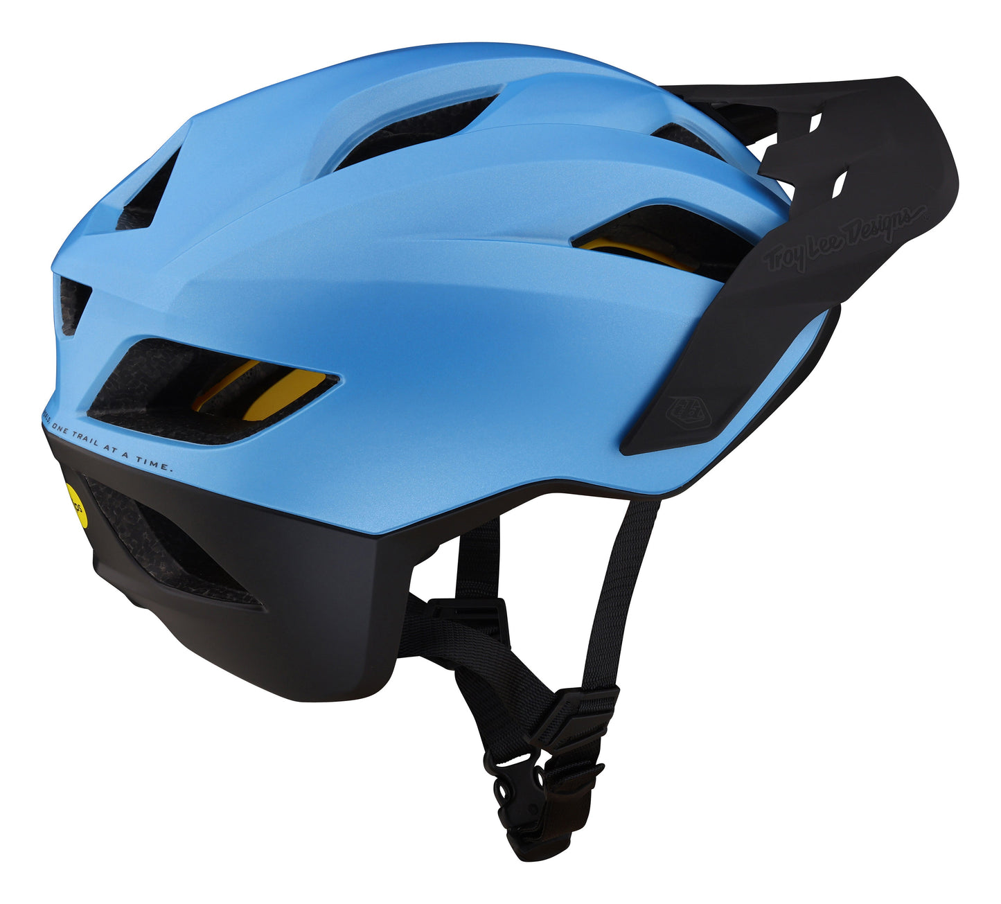 Troy Lee Designs Flowline MTB Helmet with MIPS - Orbit - Oasis Blue-Black - 2023