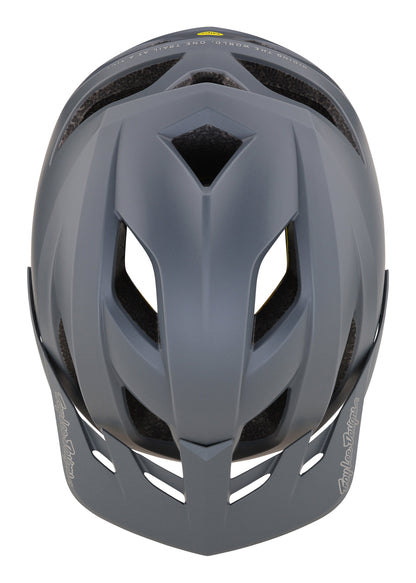 Troy Lee Designs Flowline MTB Helmet with MIPS - Orbit - Youth - Gray - 2023