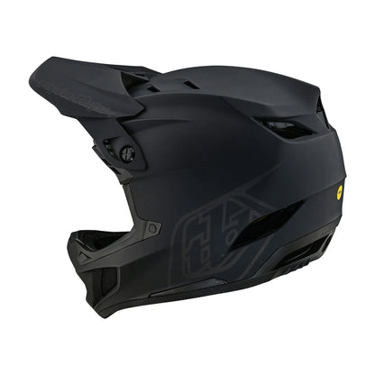Troy Lee Designs D4 Polyacrylite Full Face Helmet with MIPS - Stealth Black