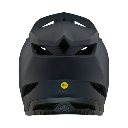 Troy Lee Designs D4 Polyacrylite Full Face Helmet with MIPS - Stealth Black