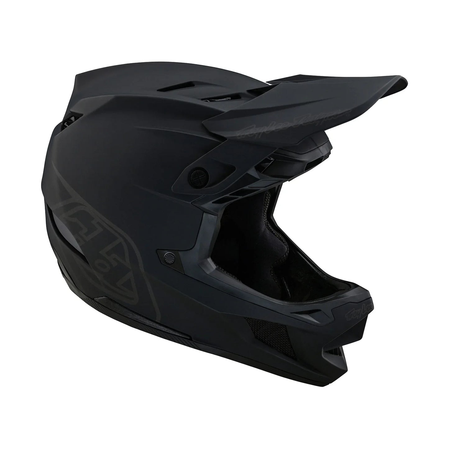 Troy Lee Designs D4 Polyacrylite Full Face Helmet with MIPS - Stealth Black