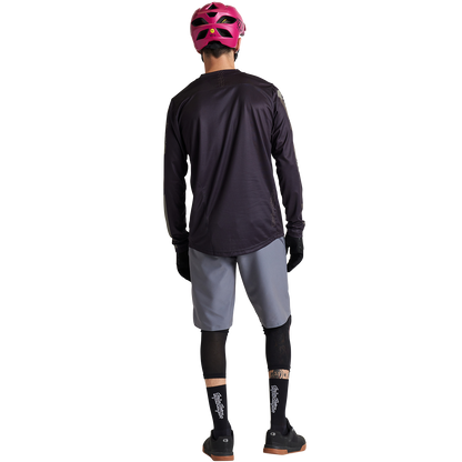 Troy Lee Designs Flowline Long Sleeve MTB Jersey - Confined - Black