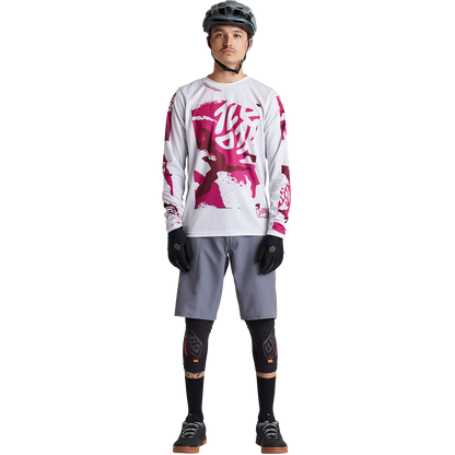 Troy Lee Designs Flowline Long Sleeve MTB Jersey - Confined - Mist