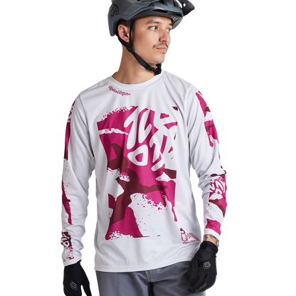 Troy Lee Designs Flowline Long Sleeve MTB Jersey - Confined - Mist