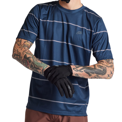 Troy Lee Designs Flowline Short Sleeve MTB Jersey - Revert - Midnight