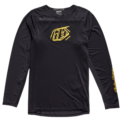 Troy Lee Designs Skyline Long Sleeve MTB Jersey - Iconic - Black