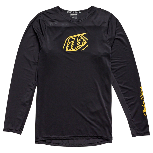 Troy Lee Designs Skyline Long Sleeve MTB Jersey - Iconic - Black