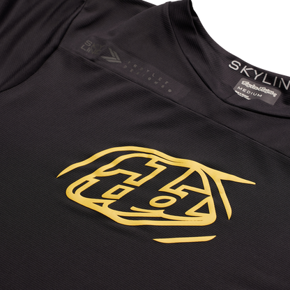 Troy Lee Designs Skyline Long Sleeve MTB Jersey - Iconic - Black