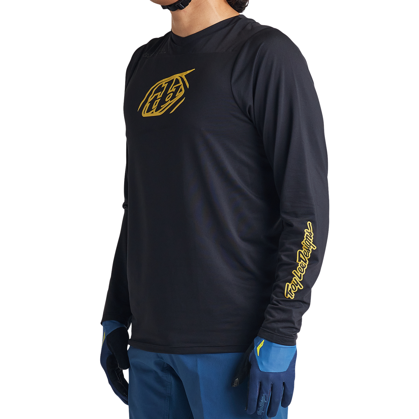 Troy Lee Designs Skyline Long Sleeve MTB Jersey - Iconic - Black
