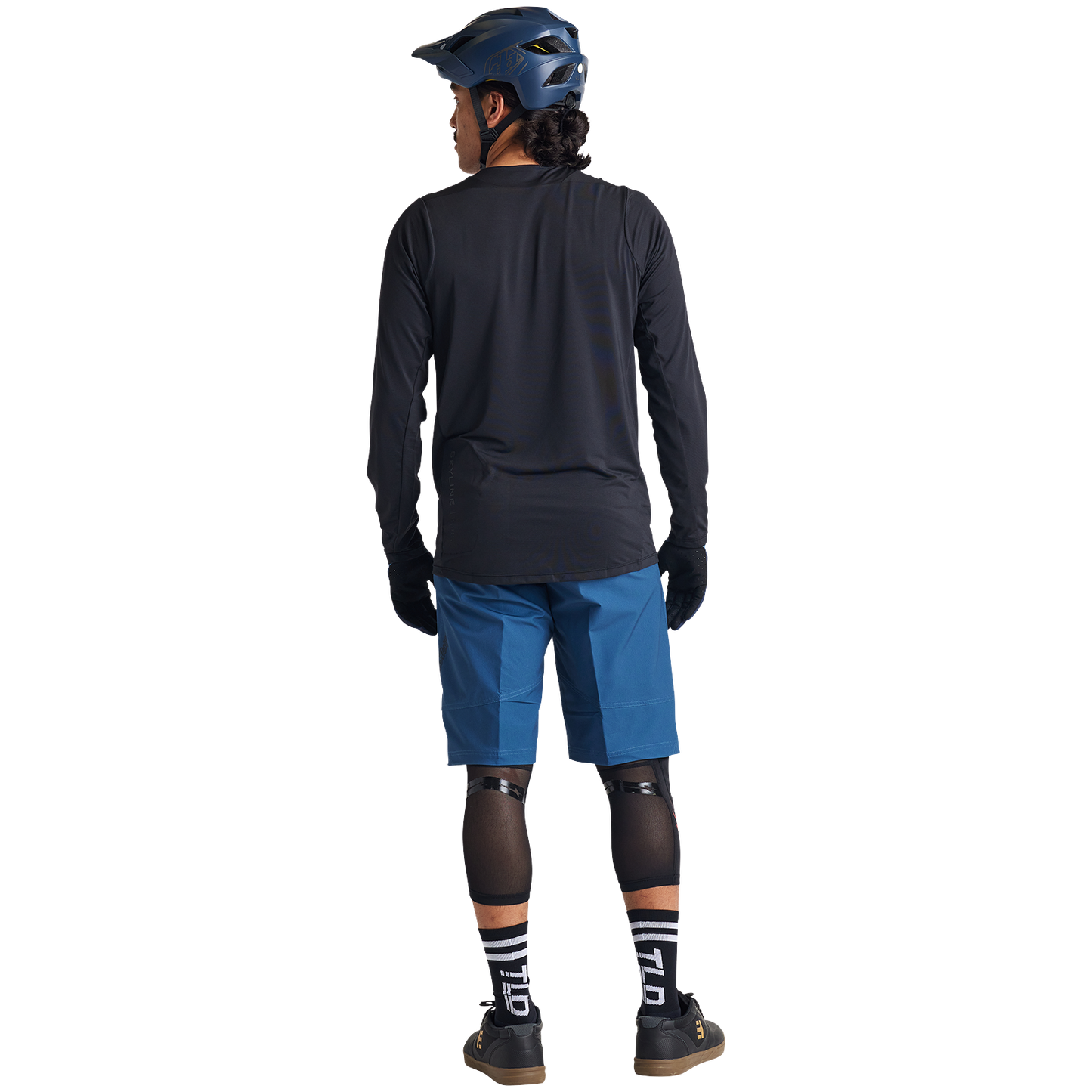 Troy Lee Designs Skyline Long Sleeve MTB Jersey - Iconic - Black